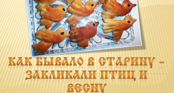 Праздник "Жаворонки" в "Колокольчике" Праздник "Жаворонки" в "Колокольчике".