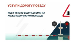 Месячник «Уступи дорогу поездам!» Месячник «Уступи дорогу поездам!».