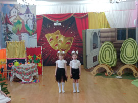 Спектакль "Красная Шапочка" на новый лад Спектакль "Красная Шапочка" на новый лад.