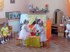 Спектакль "Пирог для друзей" Спектакль "Пирог для друзей".