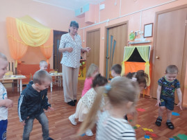 Итоговое занятие в первой младшей группе Итоговое занятие в первой младшей группе.