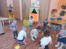 Итоговое занятие в первой младшей группе Итоговое занятие в первой младшей группе.