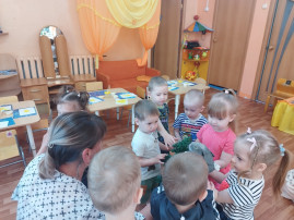 Итоговое занятие в первой младшей группе Итоговое занятие в первой младшей группе.