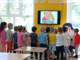 Итоговое занятие во второй младшей группе Итоговое занятие во второй младшей группе.