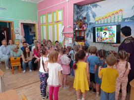 Итоговое занятие в средней группе Итоговое занятие в средней группе.